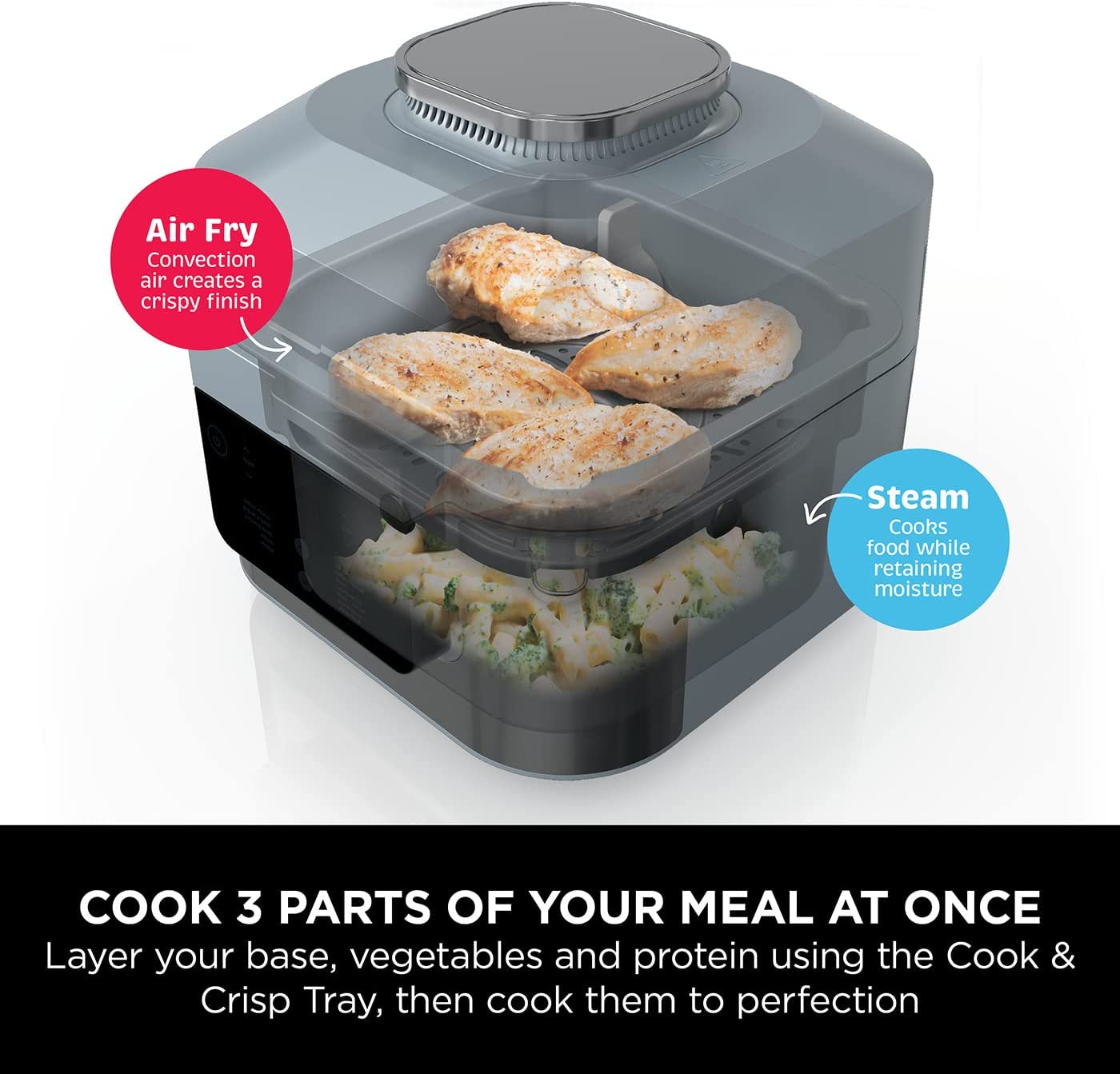 Ninja Speedi 10-in-1 Rapid Cooker and Air Fryer - ON400UK