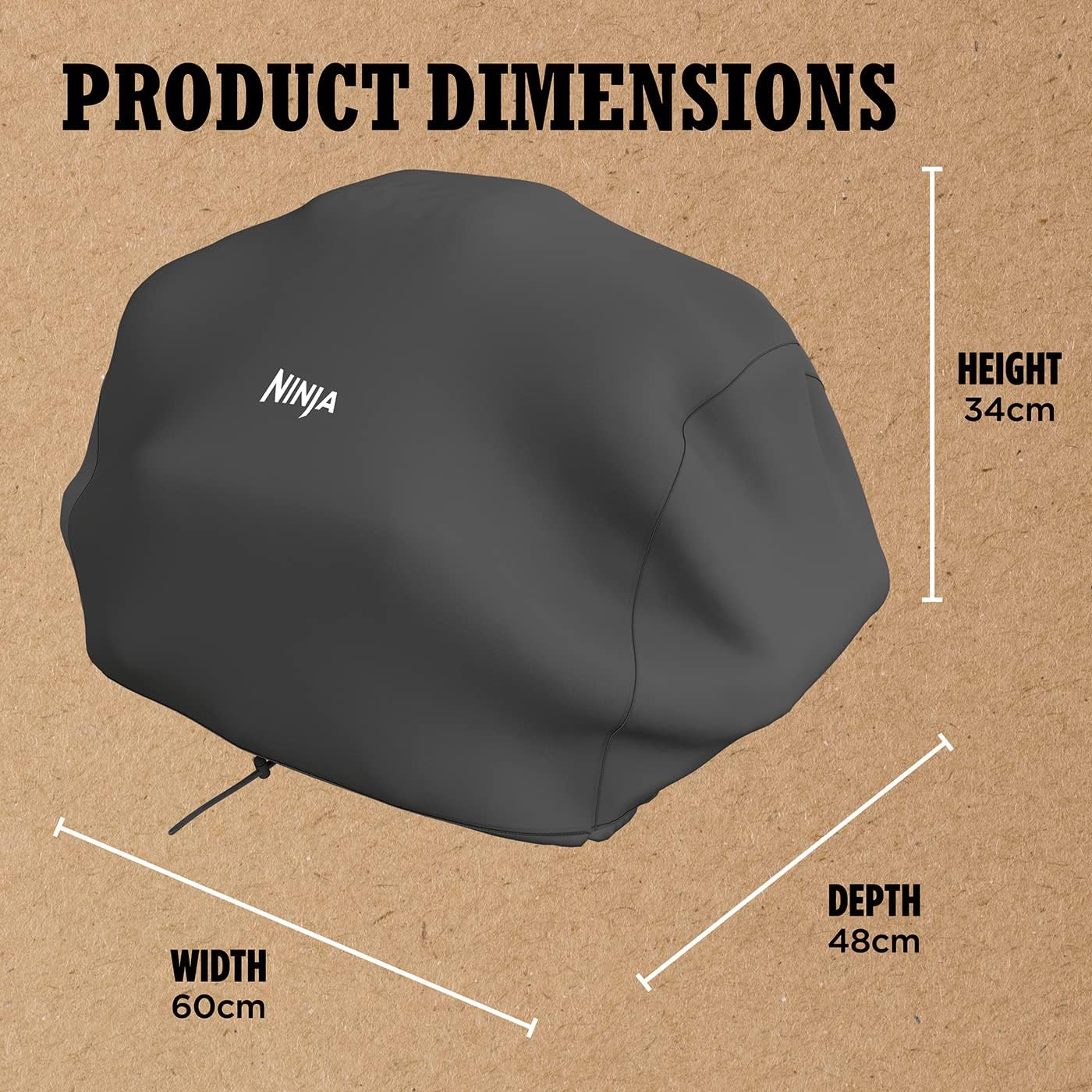 Ninja Woodfire Electric BBQ Grill Cover - XSKCOVEREUUK