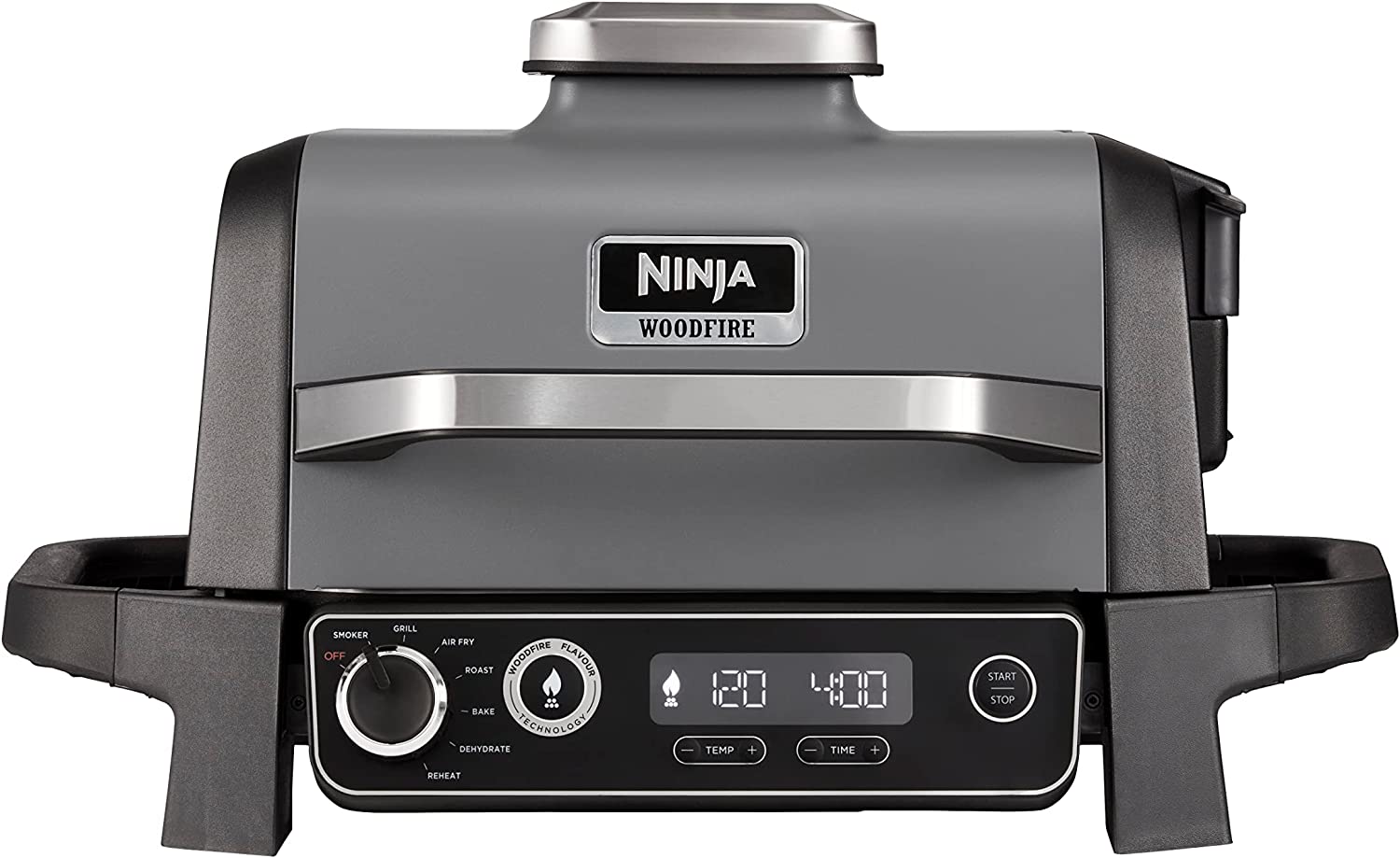 Ninja 8090751 Electric Grill & Smoker, Rust