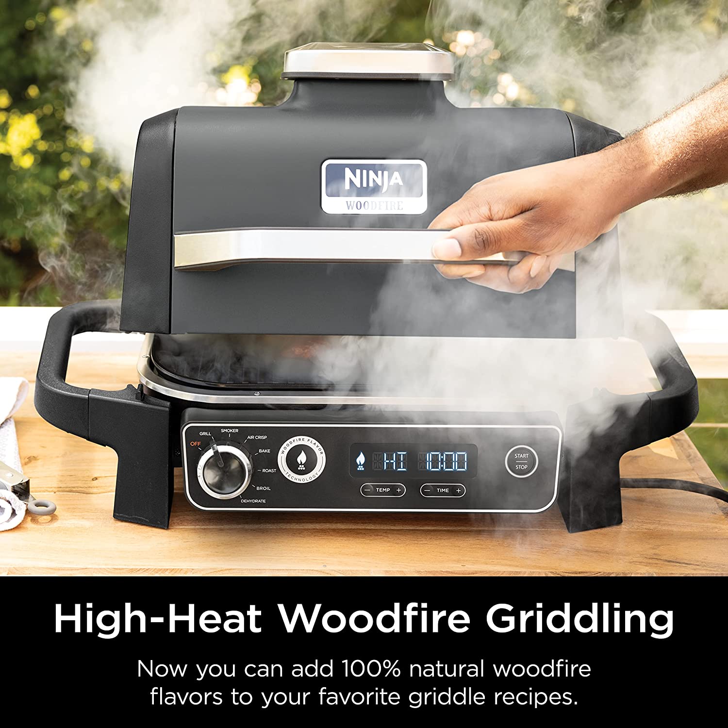 Ninja Woodfire Electric BBQ Grill & Smoker - OG701UK – Carlos