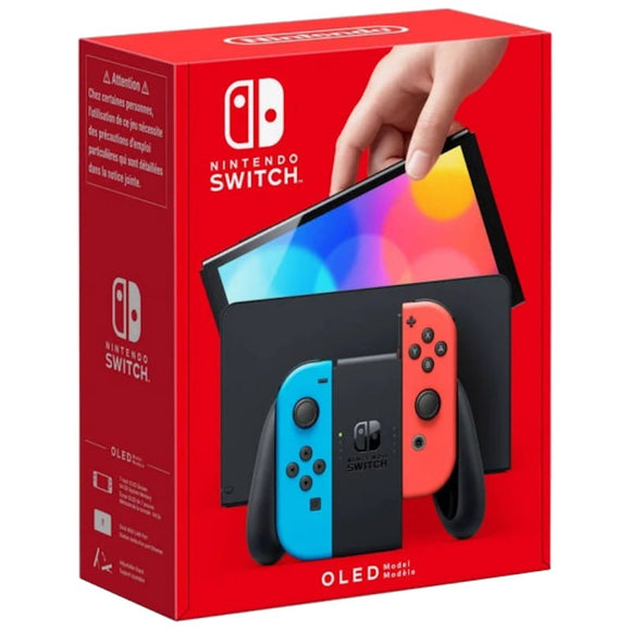 Nintendo Switch Console OLED + JOY-CON Red/Blue