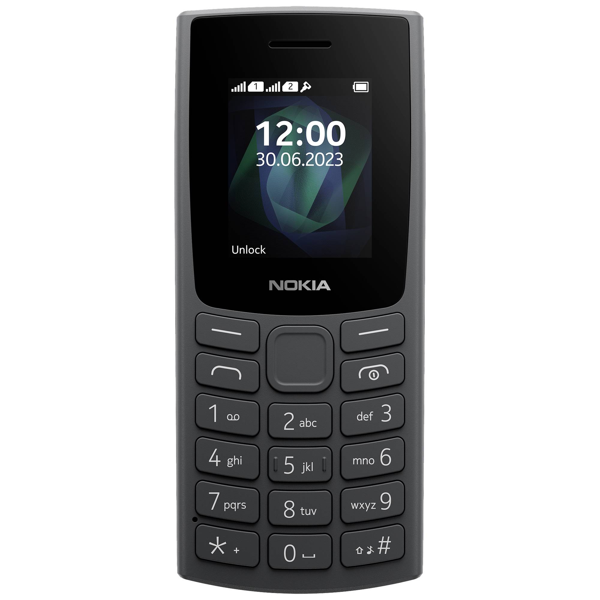 Nokia 105 Dual SIM 2024 Edition Mobile Phone | Black