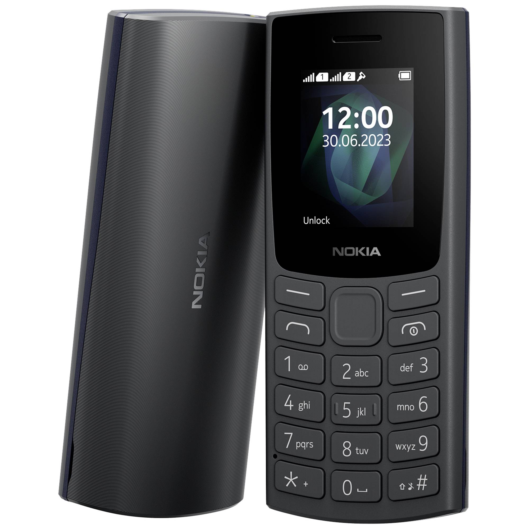 Nokia 105 Dual SIM 2024 Edition Mobile Phone | Black