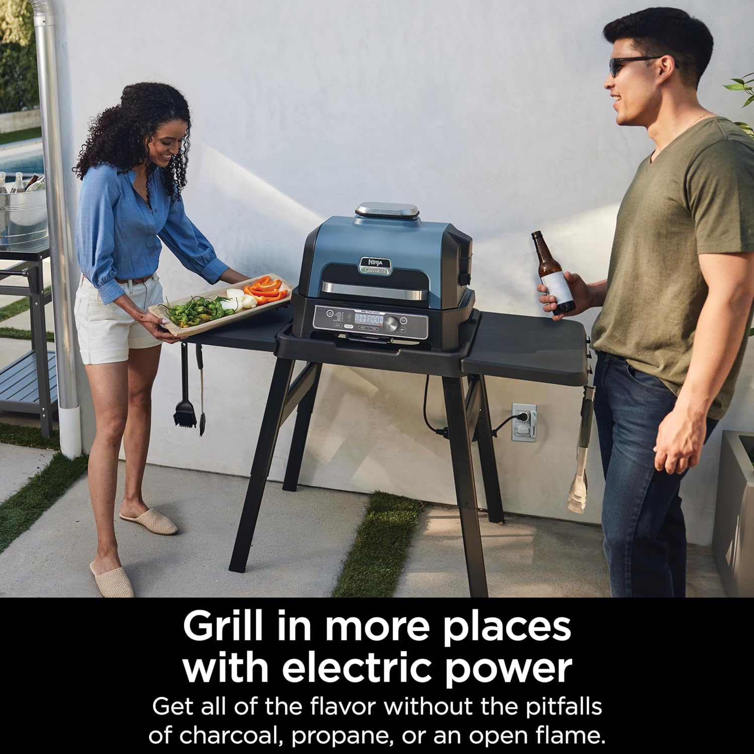 Ninja Woodfire ProConnect XL Outdoor Grill & Smoker - OG901UK