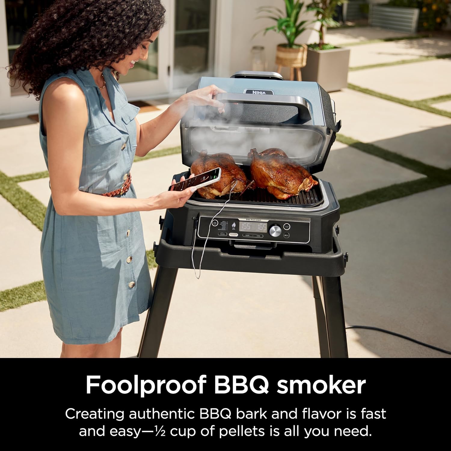 Ninja Woodfire ProConnect XL Outdoor Grill & Smoker - OG901UK