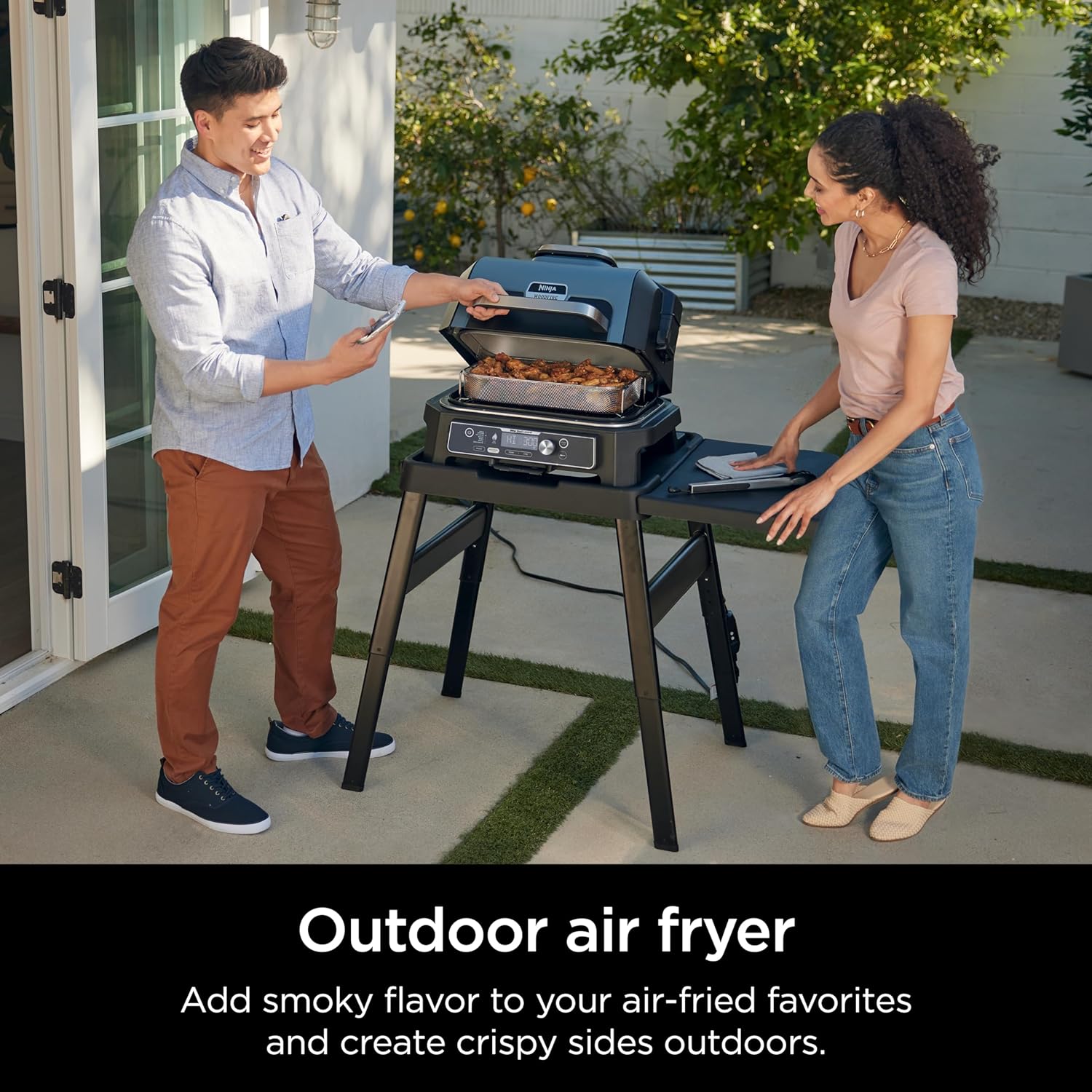 Ninja Woodfire ProConnect XL Outdoor Grill & Smoker - OG901UK