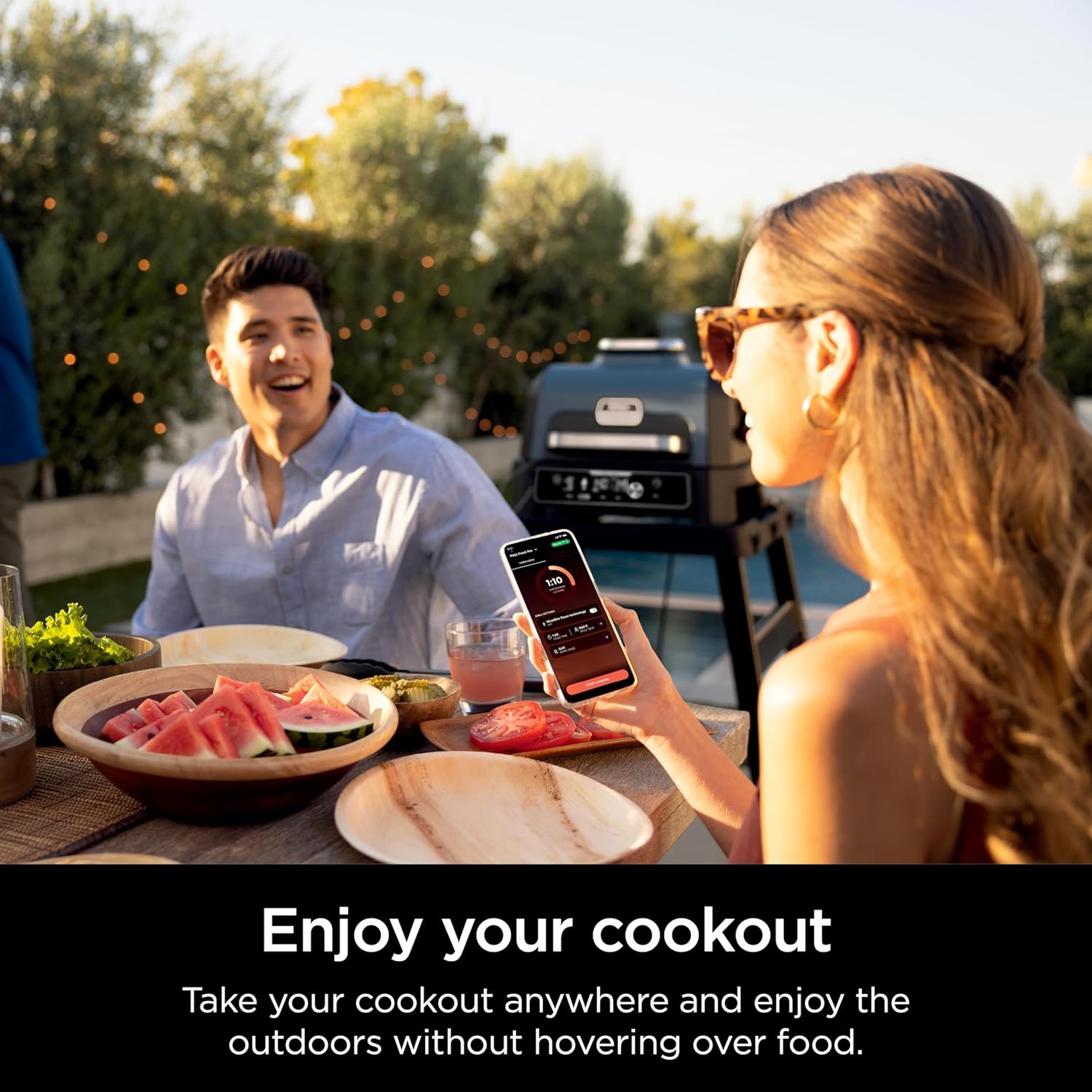 Ninja Woodfire ProConnect XL Outdoor Grill & Smoker - OG901UK