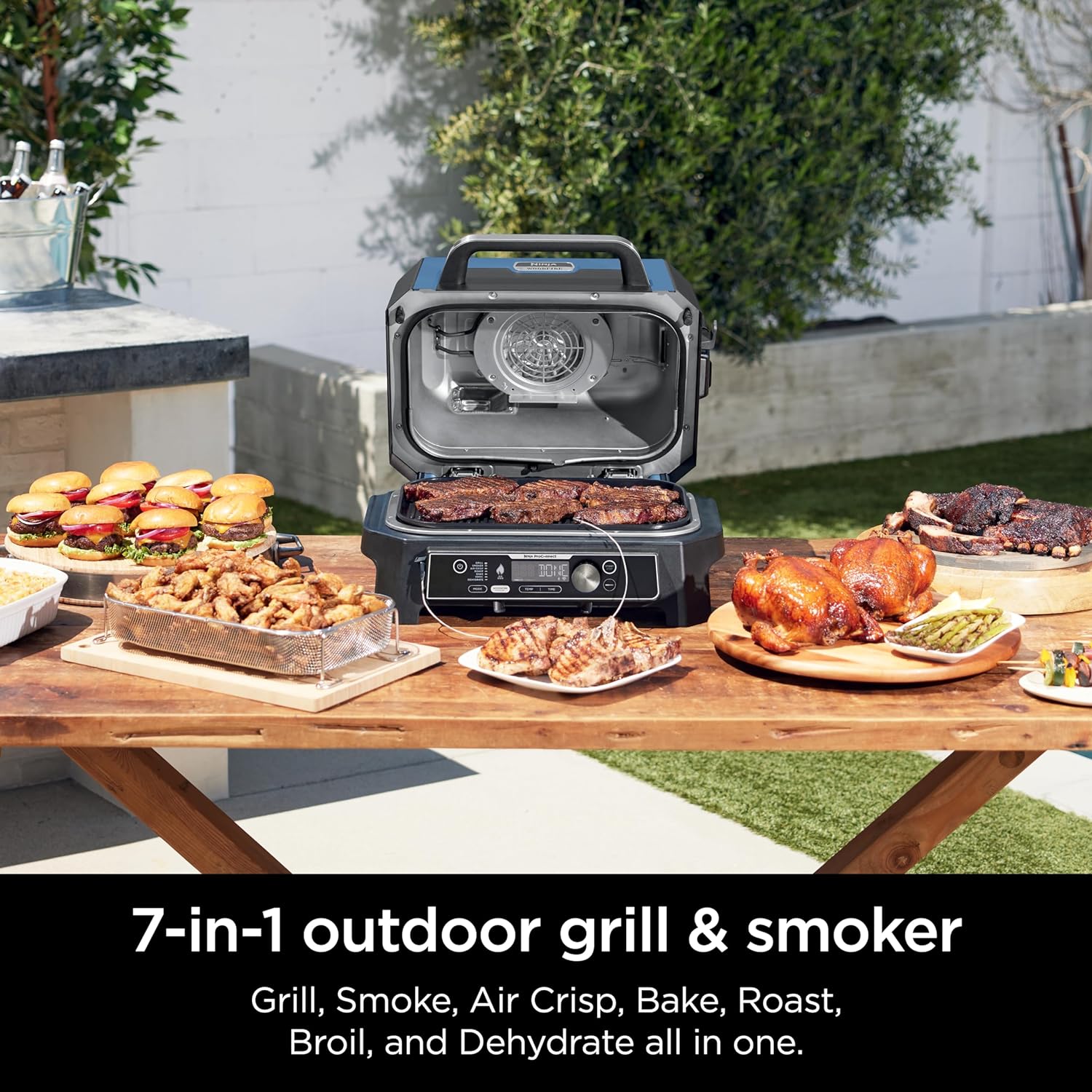 Ninja Woodfire ProConnect XL Outdoor Grill & Smoker - OG901UK