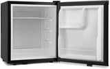 Obregozo Mini Fridge With Interior LED Light - Black | NVE4700