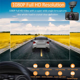 Orskey S900 Dash Cam 1080P Full HD Front and Rear Dual Camera