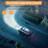 Orskey S900 Dash Cam 1080P Full HD Front and Rear Dual Camera