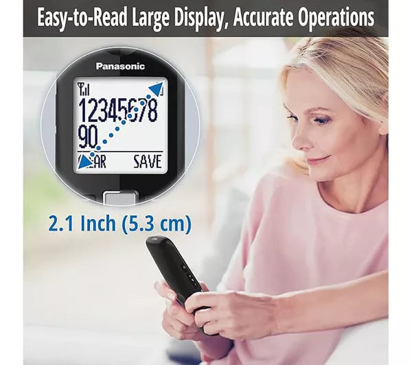 Panasonic KX-TGU430EB Cordless Phone - Silver & Black