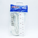 Daewoo 4-Way 5m Extension Lead With Neon | PIF2049