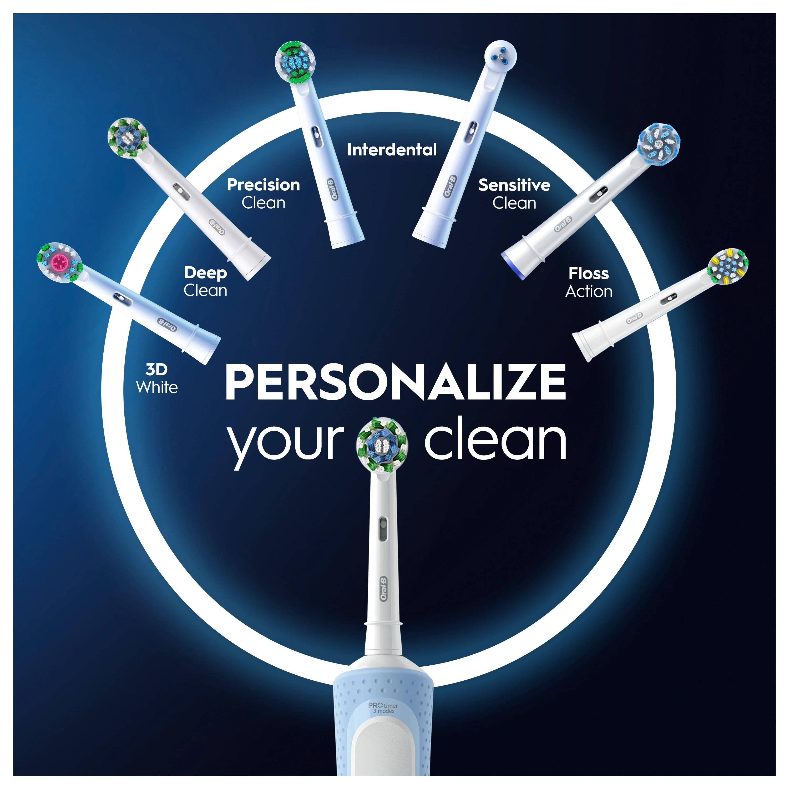 Oral-B Vitality Pro Electric Toothbrush Bundle - D103.413.3