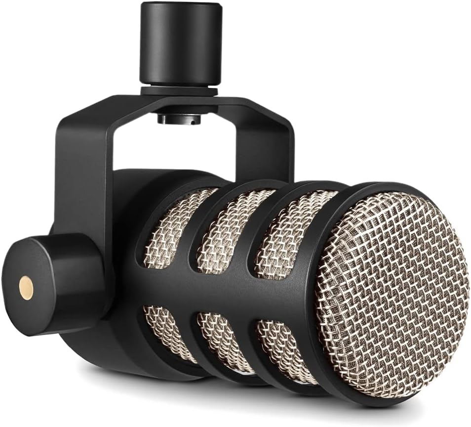 Rode PodMic Cardioid Dynamic Broadcast Microphone, Black - RODEPODMIC