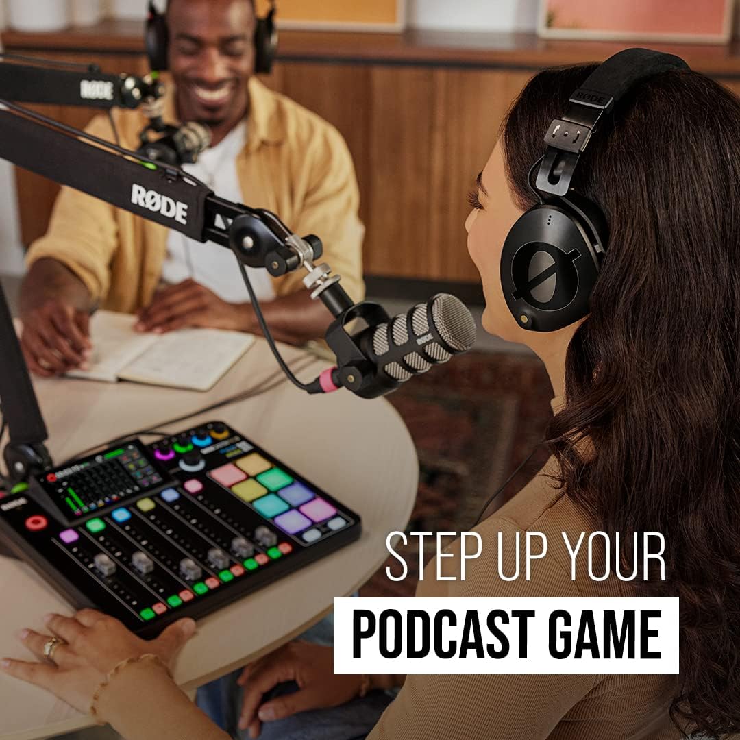 Rode PodMic Cardioid Dynamic Broadcast Microphone, Black - RODEPODMIC