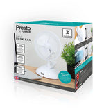 Tower Presto 6" 2 in 1 Clip Desk Fan - PT600000