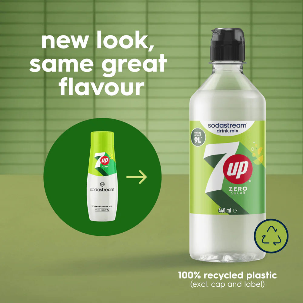 Mezcla de bebida gasificada Sodastream - 7Up Diet