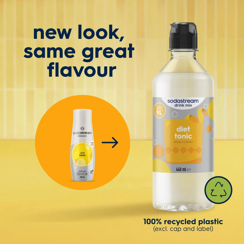 Préparation pour boisson pétillante SodaStream Classics - Tonique diététique