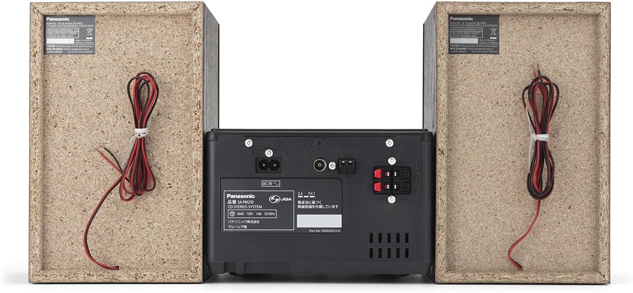 Panasonic 20W CD Wireless Micro System - Silver | SCPM250