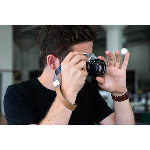 Correa de muñeca para cámara Peak Design Cuff, color gris ceniza | CF-AS-3