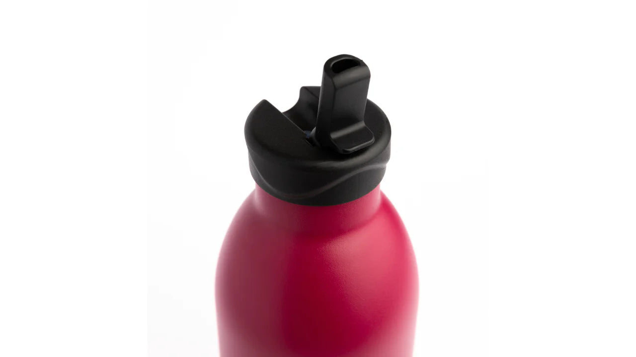 Fosh 500ml Vital 2.0 Insulated Reusable Bottle l Pomegranate