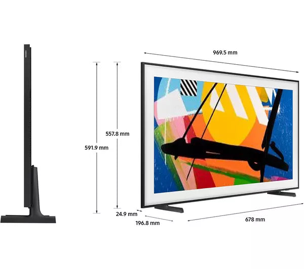 Samsung The Frame 43" QLED Art Mode 4K HDR Smart TV - TQ43LS03DAUXXC