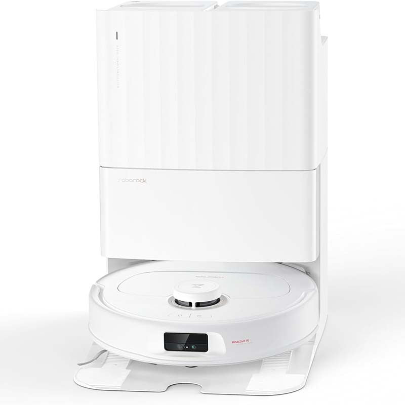 Roborock Qrevo MaxV with Self-Cleaning Base - White