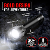 REHKITTZ Torch Led Torches Super Bright 3000 Lumens