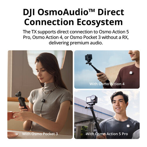DJI Mic Mini 2-Person Compact Wireless Microphone System for Camera & Smartphone - CP.RN.00000433.01