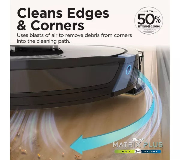 Aspirateur et laveur robot 2-en-1 Shark Matrix Plus à vidage automatique | RV2620WAUK