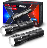 Rechoo Tactical Led Flashlights | 2 Pack