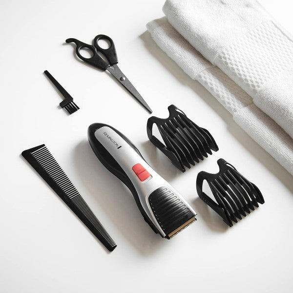 Remington Titanium Cordless Hair Clipper - HC340