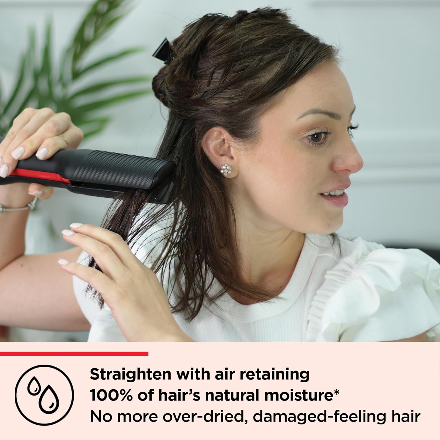 Revlon One Step 2-in-1 Hair Dryer & Straightener - RVDR53330UK