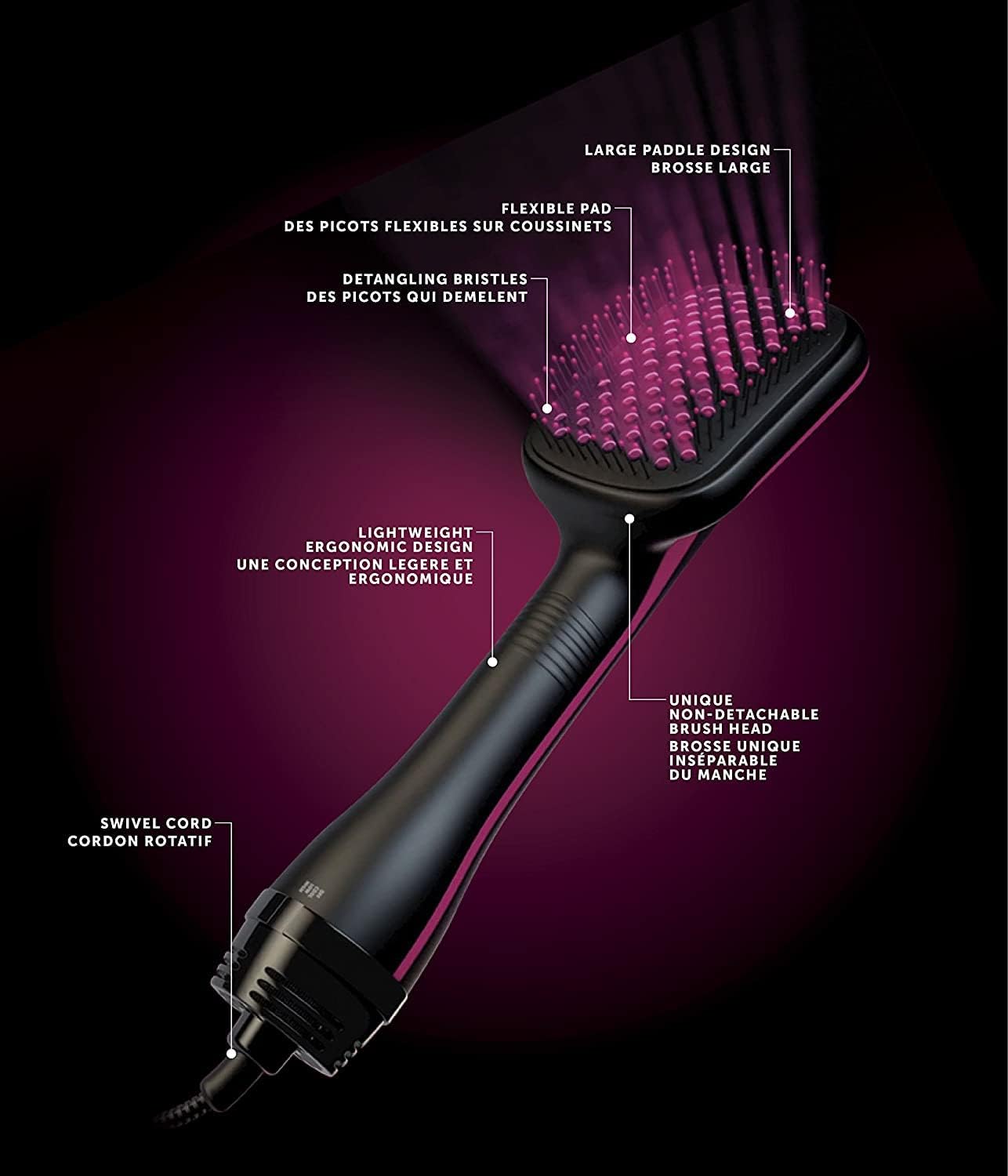 Revlon Perfectionist 2 in 1 Hair Dryer and Styler - RVHA6475UK3