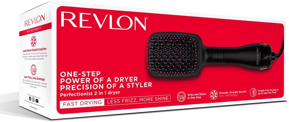 Revlon Perfectionist 2 in 1 Hair Dryer and Styler - RVHA6475UK3