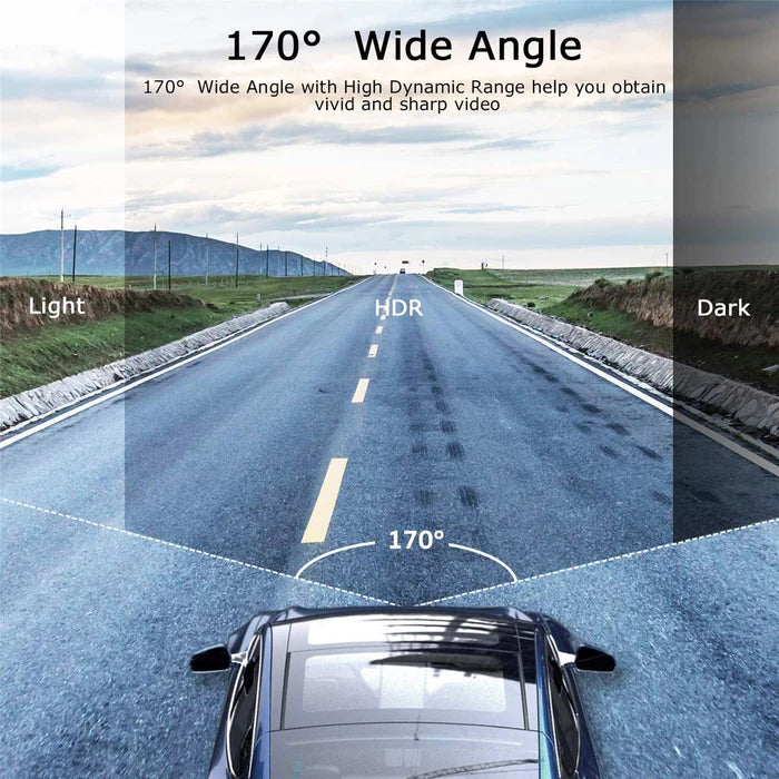 Orskey S800 Dash Cam 1080P Full HD Front and Rear Dual Camera