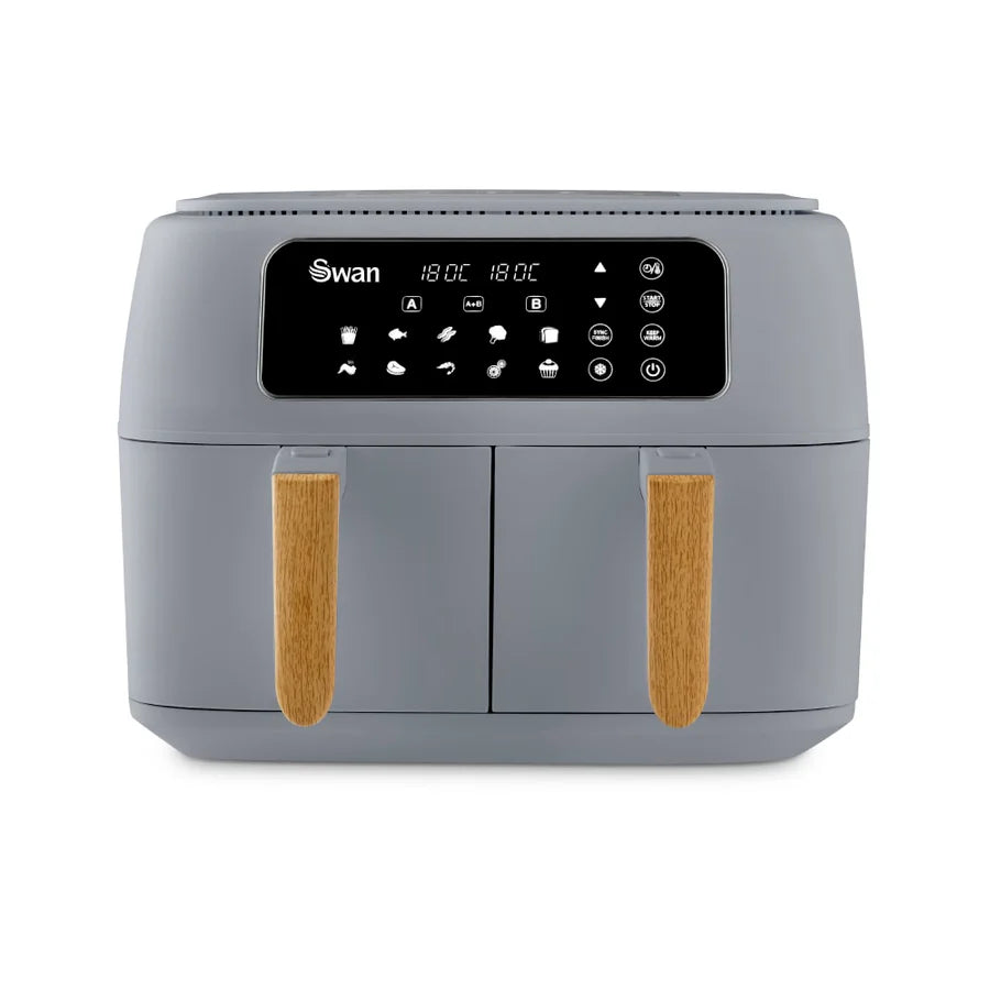 Freidora de aire Swan Nordi Dual 8L 13 en 1 | SD10410