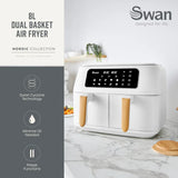 Swan Nordi Dual 8L 13in1 Air Fryer | SD10410