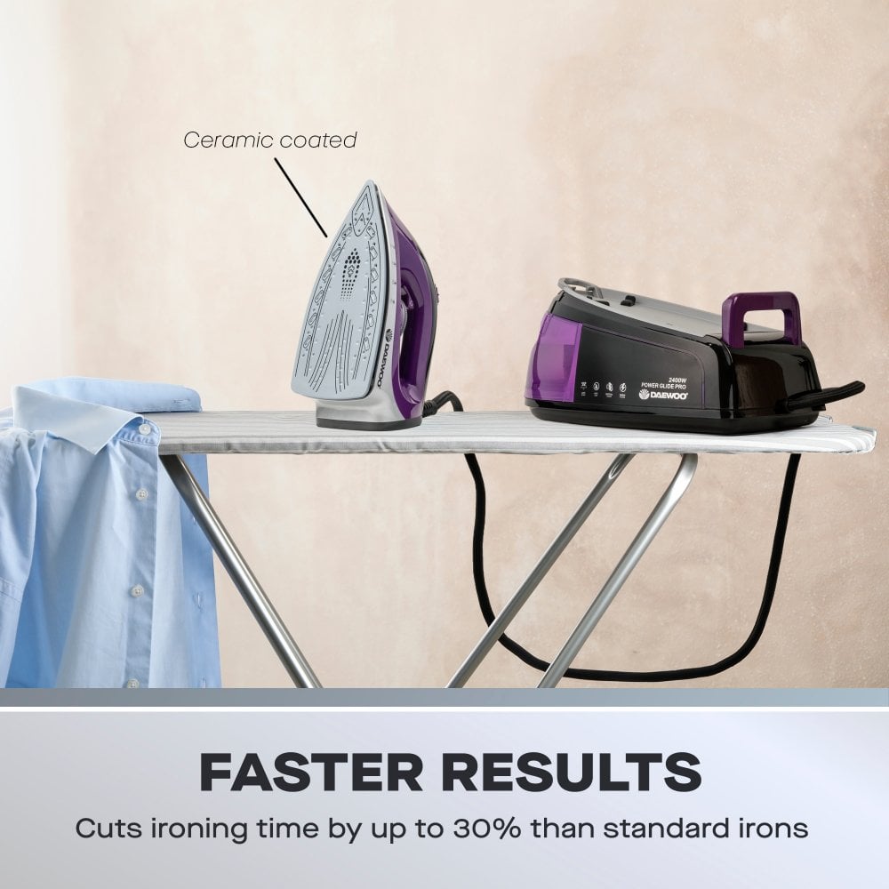 Daewoo 1.2L Steam Generator Iron - SDA1589GE