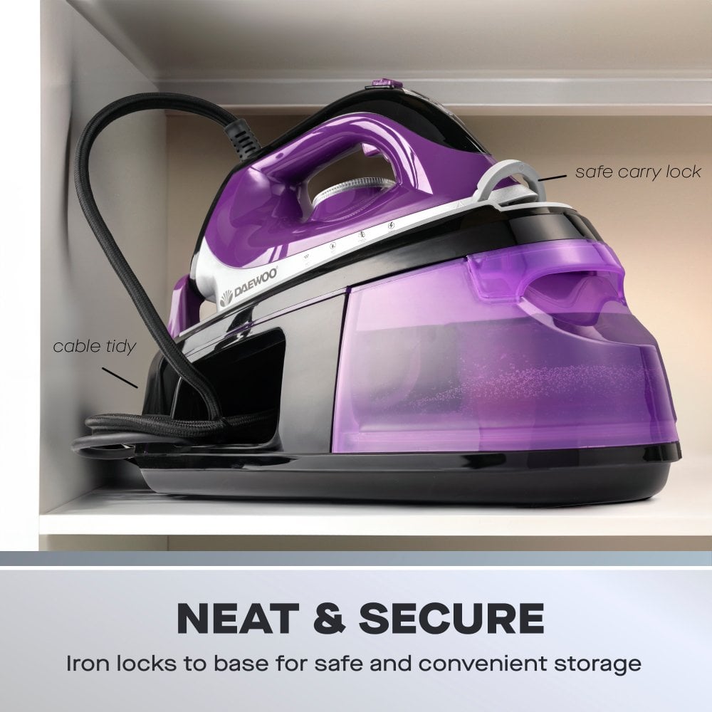 Daewoo 1.2L Steam Generator Iron - SDA1589GE