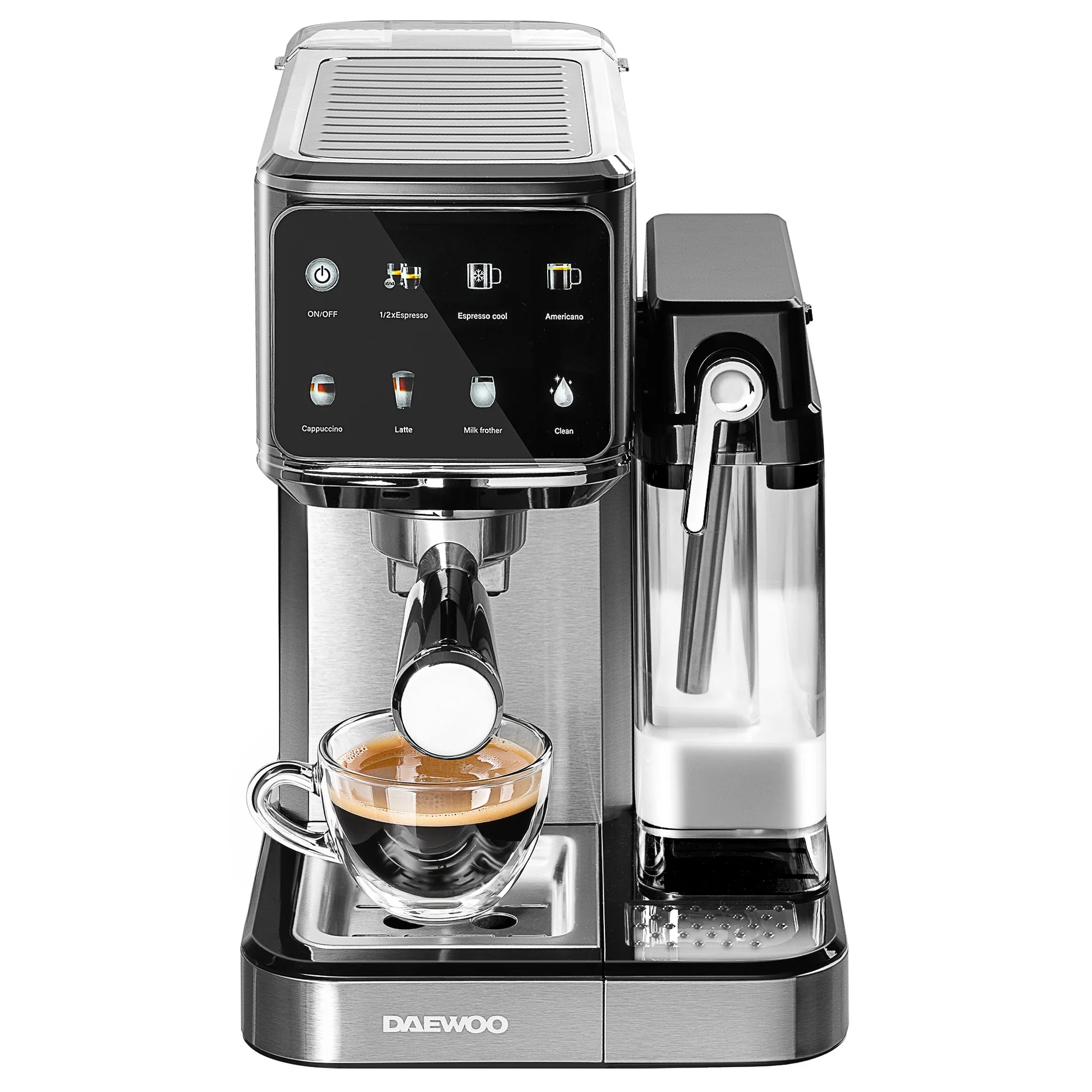 Daewoo 20 Bar One Touch Espresso Coffee Machine - SDA2917GE