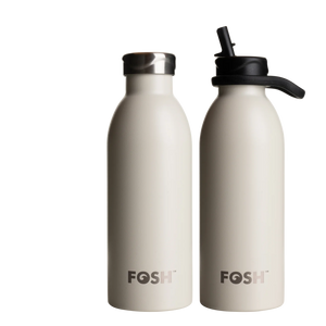 Fosh 500ml Vital 2.0 Insulated Reusable Bottle l Sea Salt
