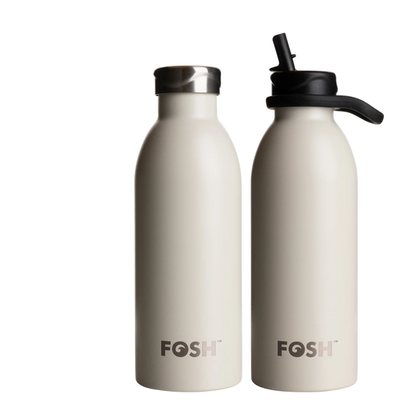 Fosh 500ml Vital 2.0 Insulated Reusable Bottle l Sea Salt