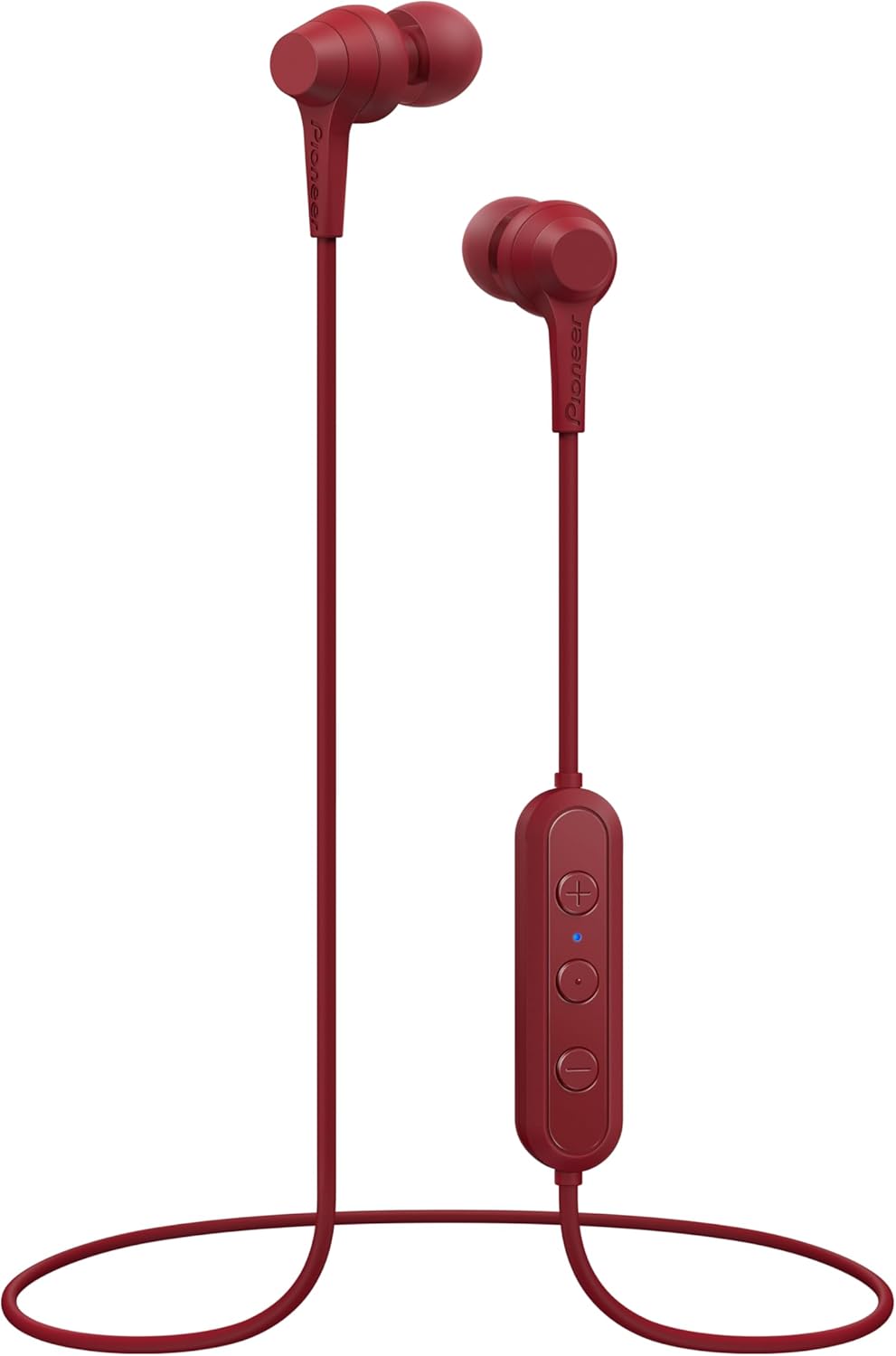 Pioneer In-Ear Buds Bluetooth Wireless Stereo Headphones - Red | SEC4BT