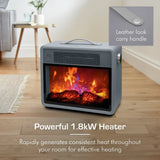 Swan 1.8kW Retro Flame Effect Heater | SH27034