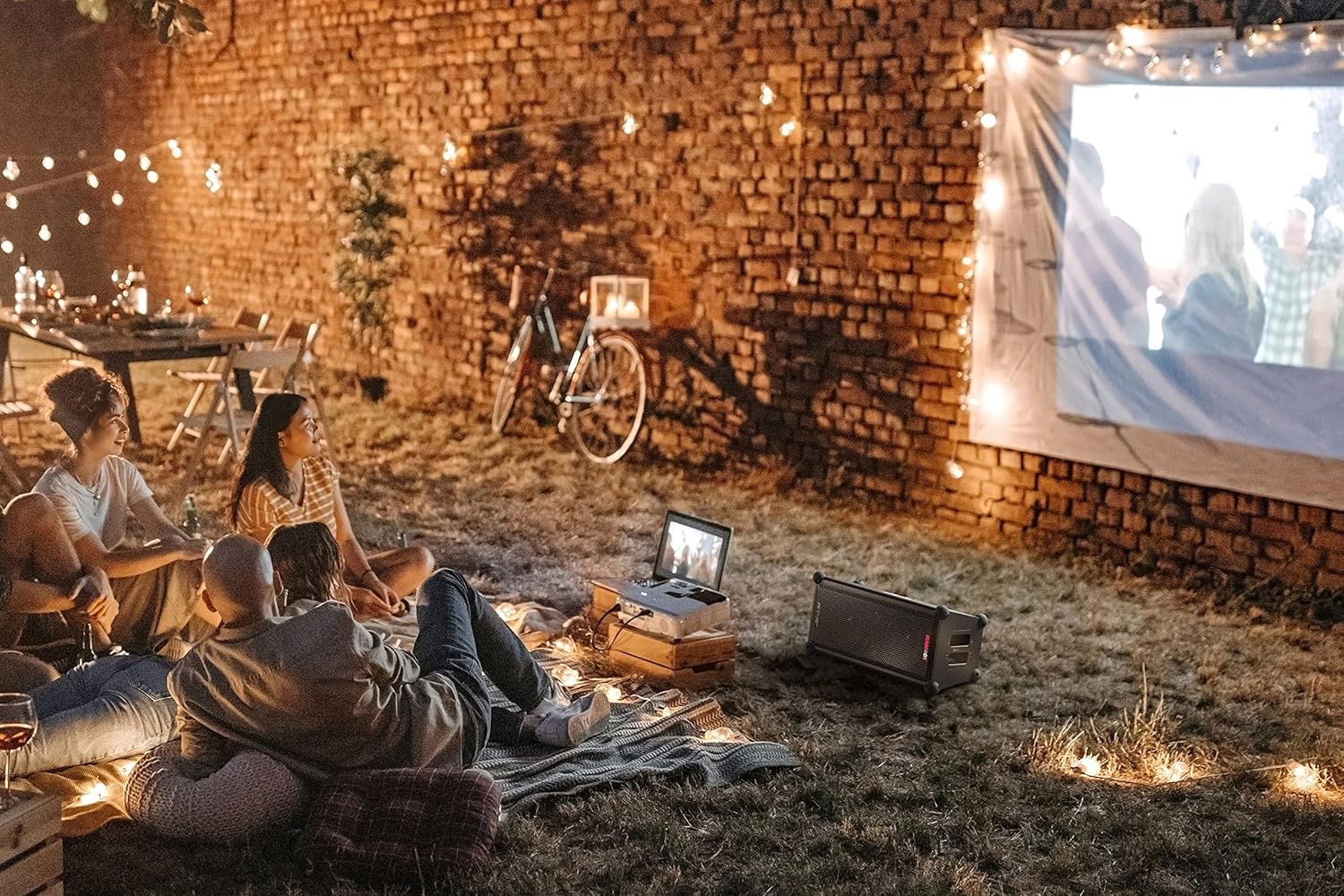 Altavoz Bluetooth para fiestas Sharp SumoBox de alta potencia - CP-LS100