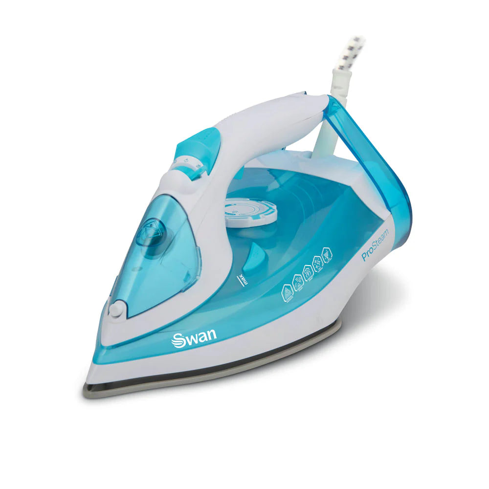 Plancha de vapor Swan de 2600 W con suela de cerámica | SI12054AQ