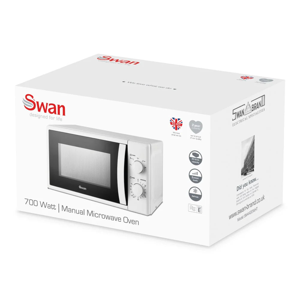 Swan 20 Litre 700W Microwave