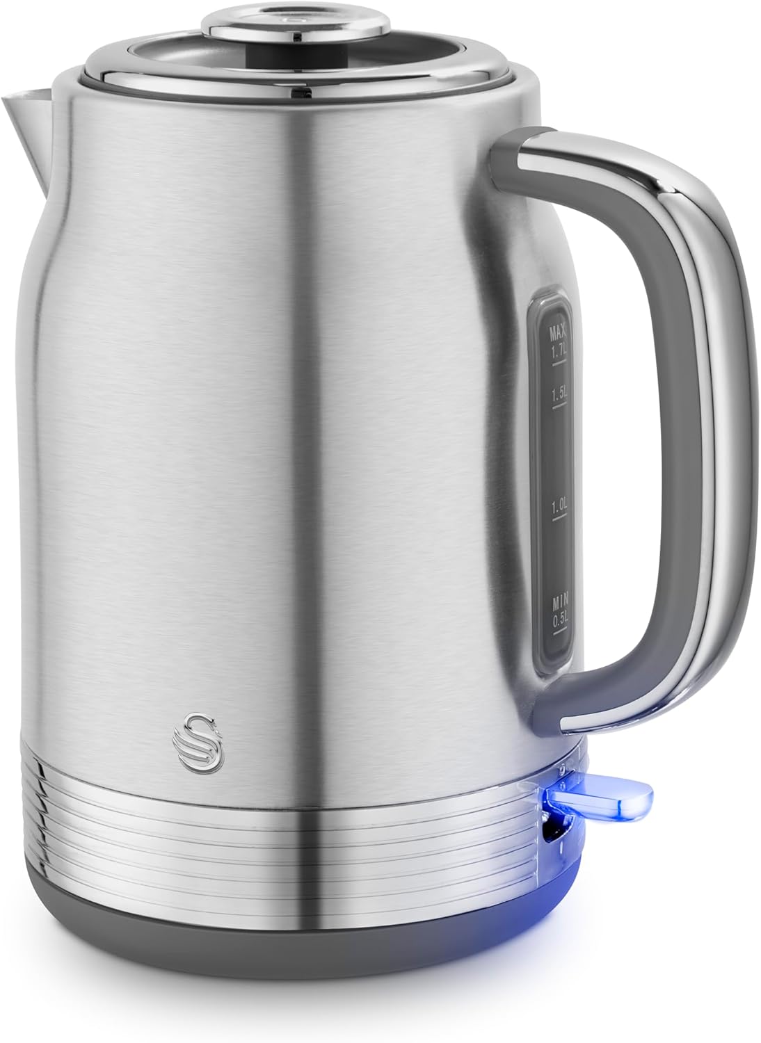 Swan Retro 1.7L 3KW Stainless Jug Kettle